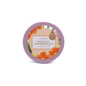 Earthbound - Hibiscus & Pomegranate Salt & Sugar Body Scrub with Centella Asiatica 250g