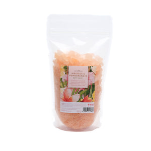 Earthbound Hibiscus & Pomegranate Bath Salt Crystals 600g