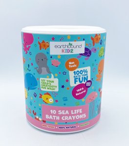 Earthbound Kidz - Sea Life Sea Side Bath Crayons - 10 Pack