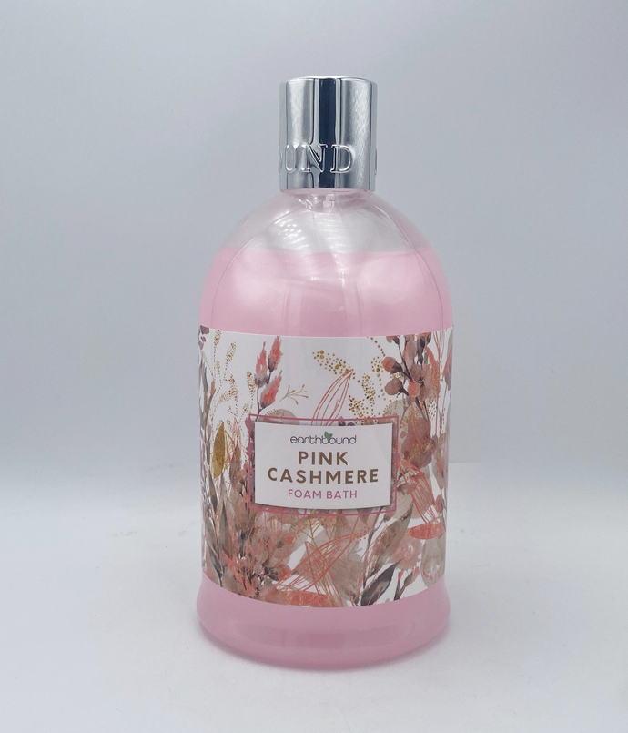 Earthbound - Pink Cashmere Foam Bath 500ml